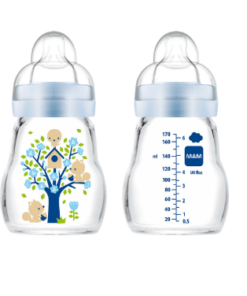 MAM Feel Good 0+ mjeseci 170ml, Staklena bočica