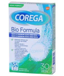 COREGA BIO FORMULA tbl. a 30, Tablete za čišćenje zubnih proteza