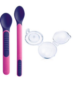 Alternative view of MAM Kašika za hranu 6+ mjeseci, Kašika mjenja boju u dodiru sa pretoplom hranom