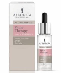 AFRODITA WINE THERAPY SUHO ULJE 30 ml, Sa potpuno čistim uljem sjemenki grožđa usporava procese preranog starenja i istodobno nježno njeguje kožu.