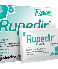 RUPEDIR kesice a 20, Dodatak prehrani prevenira stvaranje novih bubrežnih kamenaca i smanjuje veličinu postojećih