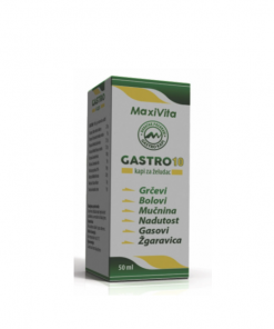 MAXIVITA GASTRO 10 kapi za želudac 50ml, Koriste snagu prirode, snaga 10 biljaka pojedinačno ima povoljno djelovanje na želučane smetnje
