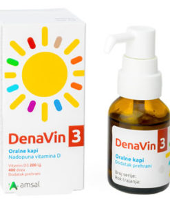 DenaVin 3 200i.j., Oralne kapi za nadopunu vitamina D