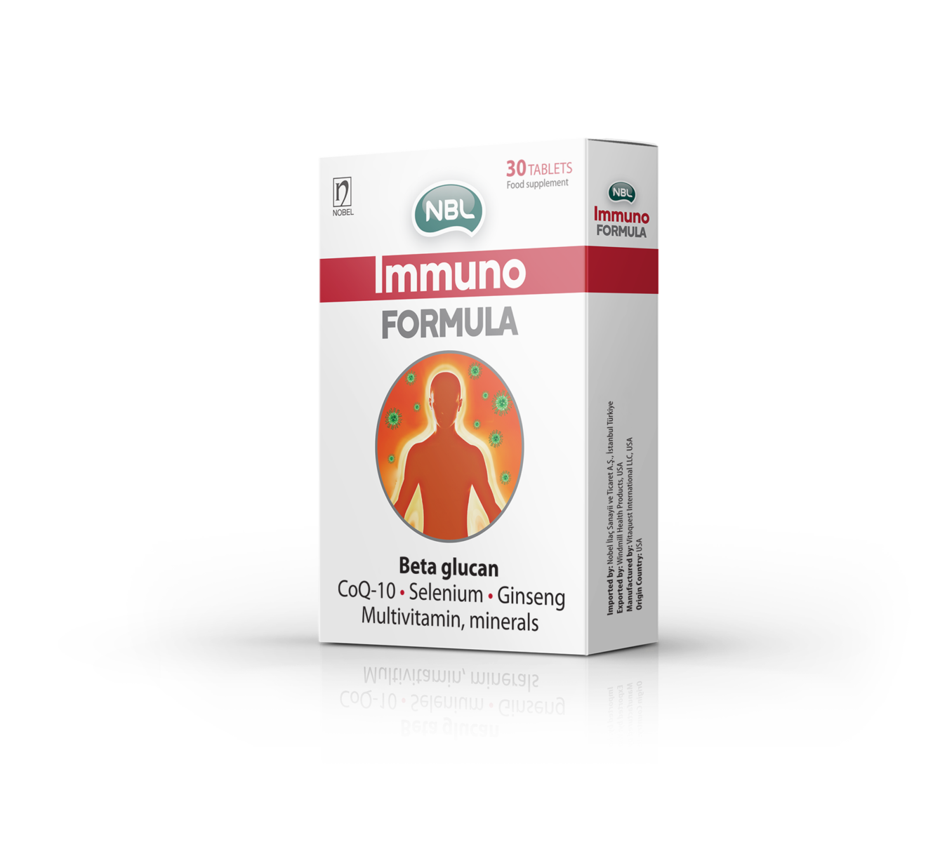 "PROMO CIJENA" NOBEL Immun formula tbl a30, Dodatak prehrani za jačanje imuniteta