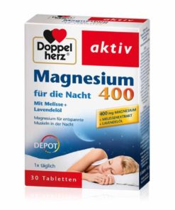 Doppelherz Aktiv Magnezij noć 400 tbl a 30, Za opuštene mišiće noću i dobar san