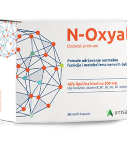 AMSAL N-Oxyal kaps a 30, Pomaže održavanje normalne funkcije i metabolizma nervnih ćelija