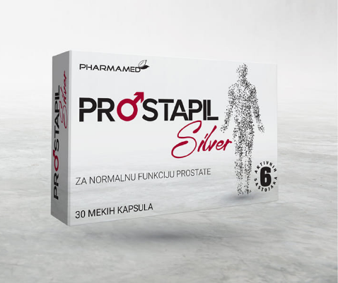 PHARMAMED Prostapil Silver caps a 30, Za normalnu funkciju prostate