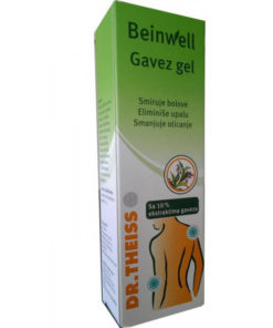 DR. THEISS BEINWELL GAVEZ GEL sa efektom hlađenja 100ml, Za masažu tijela nakon izloženosti naporu