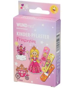 WUNDmed® flasteri za djecu "Princeza" 63x19mm, 10 komada