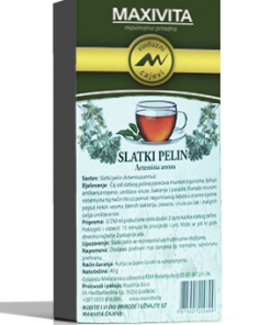 MAXIVITA Slatki pelin, rinfuzni čaj 40g - Podiže imunitet organizma