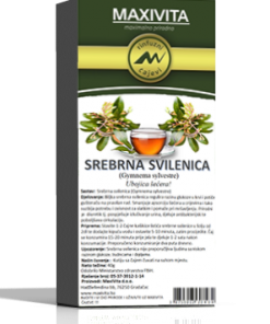 MAXIVITA SREBRNA SVILENICA 40g rinfuzni čaj, Ubojica šećera