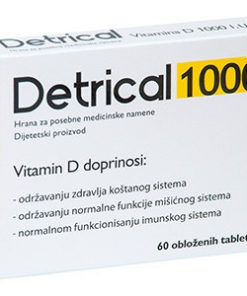 DETRICAL 1000 IU a 60, Dijetetski proizvod sa visokom dozom vitamina D3