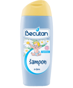 BECUTAN DJEČIJI ŠAMPON SA KAMILICOM 200ml, Nježno čisti dječiju kosu