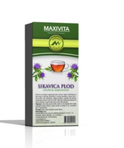 MAXIVITA SIKAVICA PLOD rinfuzni čaj 40g, Za čišćenje jetre, slezene i crijeva