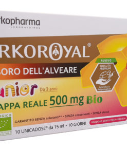 ARKOPHARMA ARKOROYAL® Matična mliječ 500mg za djecu, Ugodnog prirodnog okusa jabuke i jagode