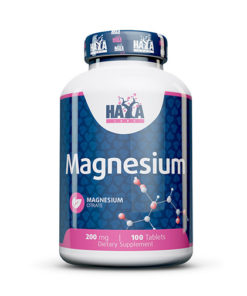 HAYA LABS MAGNEZIJUM CITRAT 200 mg 100 tableta, Dodatak prehrani za nadopunu magnezija