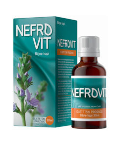 NEFROVIT kapi 30ml, Namjenjena revitalizaciji i očuvanju zdravlja bubrega, mokraćnih organa i prostate