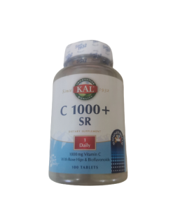 KAL C 1000+ SR 100 tableta, Dodatak prehrani za nadopunu vitamina C uz dodatak bioflavonoida sa postepenim otpuštanjem