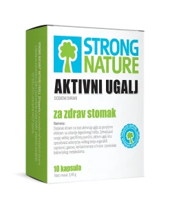 STRONG NATURE® Aktivni ugalj kapsule a10