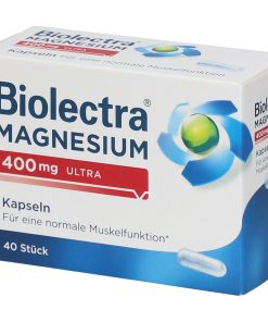BIOLECTRA MAGNEZIJ ULTRA 400mg, 40 KAPSULA, Za normalnu funkciju mišića i kostiju
