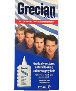 GRECIAN FORMULA 2000 LOSION 125ml, Za postupno tamniju, sjajnu i čvrstu kosu