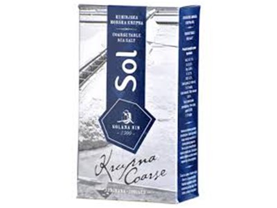 Solana Nin Kuhinjska morska krupna sol jodirana 500g