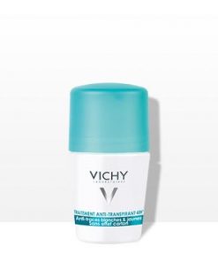 VICHY DEZODORANS ANTIPERSPIRANS 48h 50ml, Roll-on protiv znojenja protiv bijelih tragova i žutih mrlja