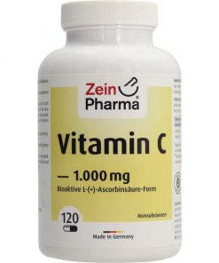 ZEIN PHARMA Vitamin C 1000mg 120 kapsula, Dodatak prehrani za nadoknadu vitamina C