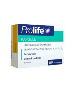 PROLIFE kapsule a 20, Dodatak prehrani za regulaciju crijevne mikroflore