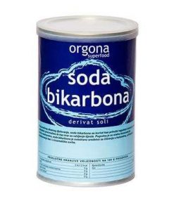 ORGONA Soda bikarbona 400g, Prirodno sredstvo za reguliranje kiselosti organizma