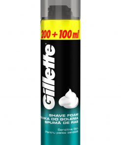 GILLETTE Pjena za brijanje sensitive 300 ml