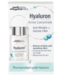 MEDIPHARMA COSMETICS Hyaluron aktivni koncentrat + volume filler protiv bora 13ml
