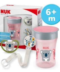NUK Magic & Space set za 6+ mjeseci, Djevojčica