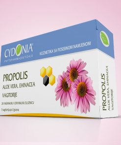 CYDONIA Propolis vagitorije 5 komada, Kod bakterijski i virusnih promjena sluzokože