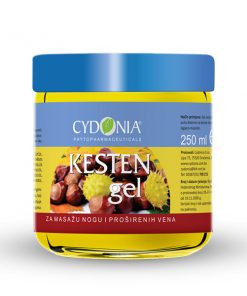 CYDONIA Kesten gel 250ml, Učvršćuje, regenerira, umiruje kožu i smanjuje osjećaj težine u nogama