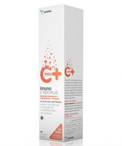 YASENKA Imuno C 1000 PLUS šumeće tablete + Cink a 20, Okus narandže