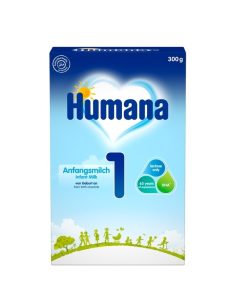 HUMANA 1 300g, Početno mlijeko za dojenčad od rođenja