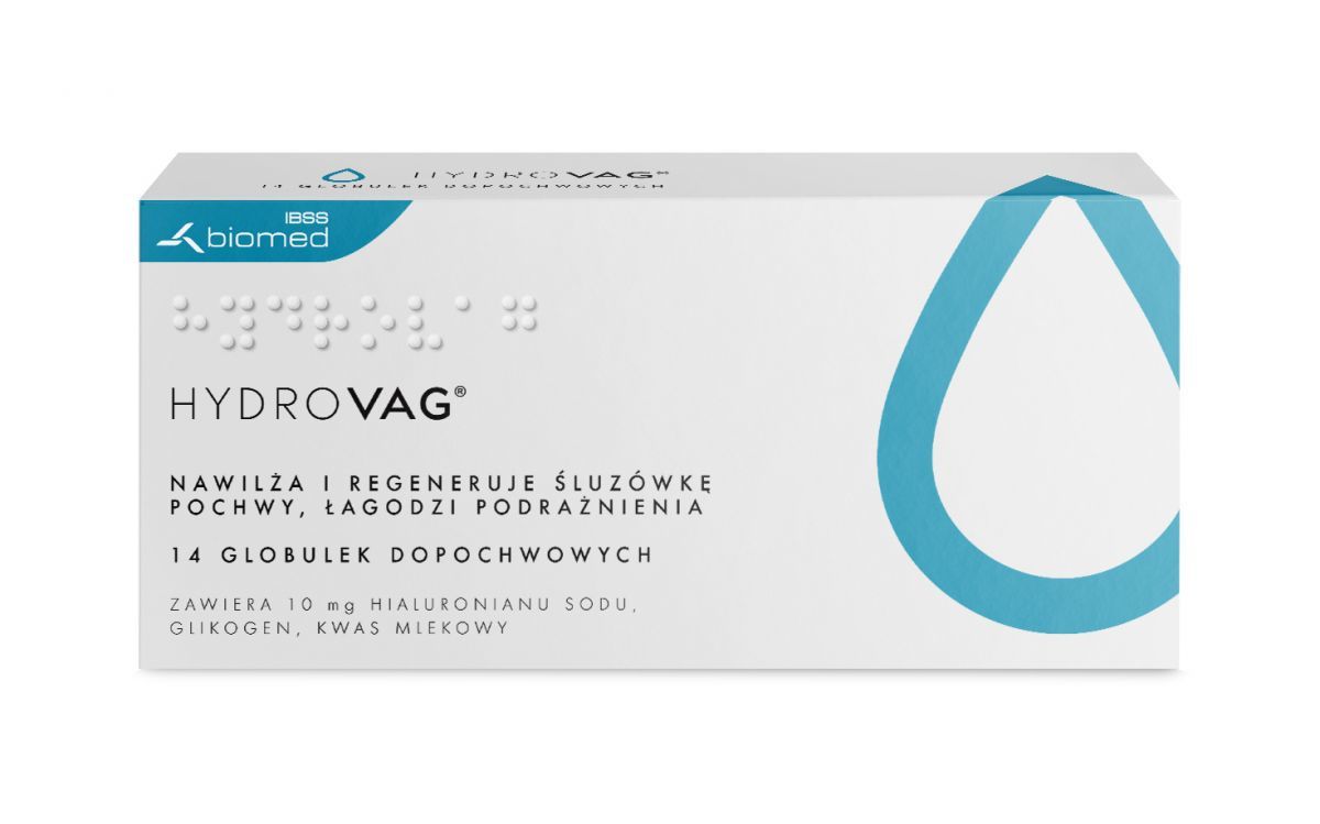 Hydrovag vaginalete 14 komada, Ublažavaju osjećaj suhoće vaginalne sluznice