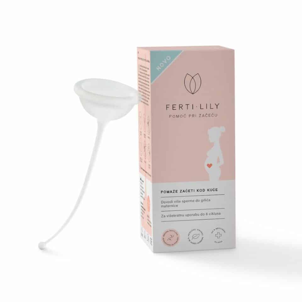 FERTI LILY čašica za začeće, Pruža 48 % veće šanse za začeće