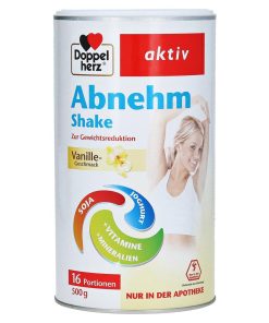 DOPPELHERZ Shake za mršavljenje, Okus vanilija 500g