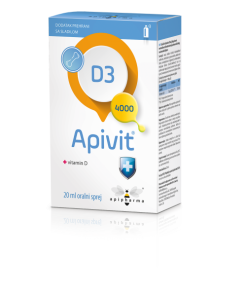 APIPHARMA Apivit D3 4000 sprej 20ml