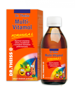 Dr.Theiss Multivitamol sirup Formula L 6+ 200ml, Vitaminsko-mineralni dodatak prehrani