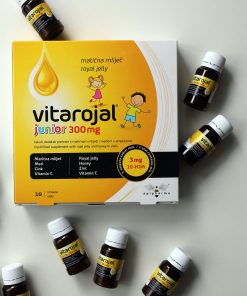 Alternative view of APIPHARMA Vitarojal junior 300mg, Dodatak prehrani sa matičnom mliječ i medom u ampulama