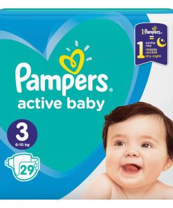 PAMPERS ACTIVE BABY 3,  6-10 kg, 29 kom.