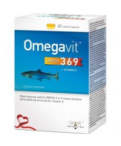 APIPHARMA Omegavit® 3-6-9 meke kapsule a60,Dodatak prehrani s esencijalnim masnim kiselinama