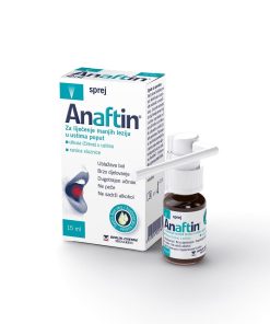 Anaftin sprej 15 ml, Za višestruku primjenu i zdravlje usne šupljine
