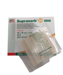 SUPRASORB H Hidrohloridna kompresa 10x10 cm, 1 komad, Potiče zarastanje rana i stvara vlažnu okolinu rane
