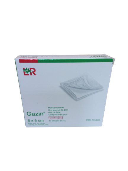 LOHMANN&RAUSCHER GAZIN Sterilna kompresa 5X5, 10 komada