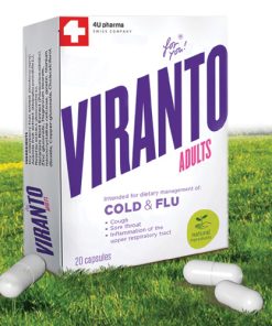 VIRANTO Adults kapsule a20, Prva pomoć kod prehlade i gripe