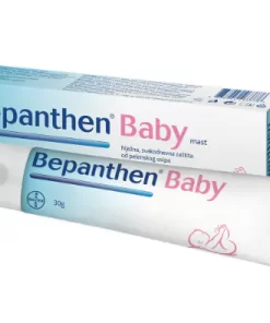 BEPANTHEN Baby mast 30g Nježna je mast s pantenolom za njegu kože u pelenskom području